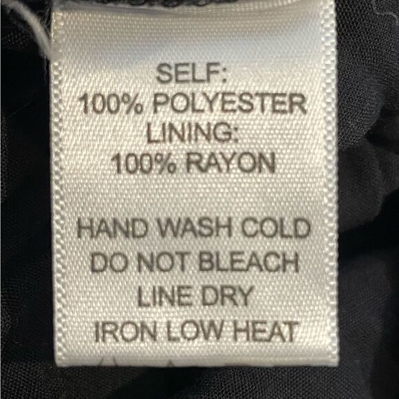 Ee:some Leopard Print Ruffles Mini Skort Skirt Black White Size Small - Picture 5 of 5